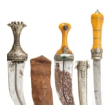 A small collection of Saudi Arabian edged weapons, 20th century