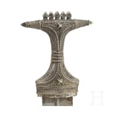A silver-mounted Yemenite djambia, 1st half of the 20th century