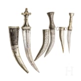 Three Iraqi and Arabian daggers, 20th century