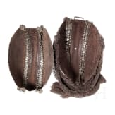 Two Indian helmets, 19th century