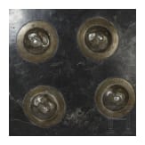 Three Indian leather shields, 19th century