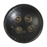 Three Indian leather shields, 19th century