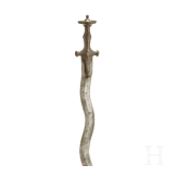 An Indian tulwar with waved blade, 19th century