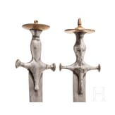 Two Indian tulwars, 19th century