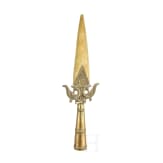 A Ceylonese lance head, 19th century