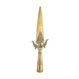 A Ceylonese lance head, 19th century
