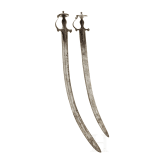 Two Indian tulwars, early 20th century