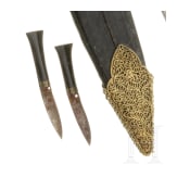 A Nepalese presentation kukuri, 19th/20th century, and a bayonet