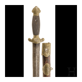 A Chinese short sword (jian), circa 1900