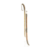 A Vietnamese silver-mounted sabre, 19th century