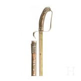 A Vietnamese silver-mounted sabre, 19th century