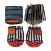 A small collection of Japanese armour parts, Edo period