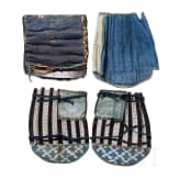 A small collection of Japanese armour parts, Edo period