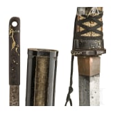 A Japanese tanto, circa 1890