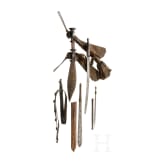 Four Northwest African edged weapons, 19th century
