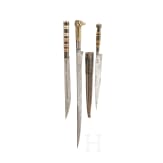A small flyssa and two other North African knives, circa 1900