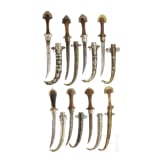 A small collection of eight Moroccan koummyas, 19th/20th century