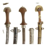 A small collection of eight Moroccan koummyas, 19th/20th century