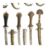 A small collection of eight Moroccan koummyas, 19th/20th century