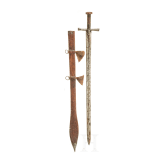 A Sudanese kaskara, circa 1900