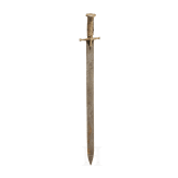 A Sudanese kaskhara with etched blade, circa 1900