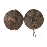 Two North East African round shields