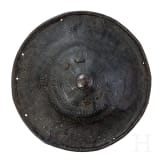 An Ethiopian leather shield, circa 1900