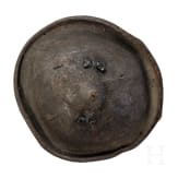 An Ethiopian leather shield, Oromo, circa 1900