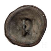 An Ethiopian leather shield, Oromo, circa 1900