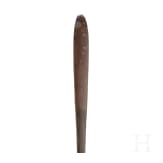 A large Papua New Guinean sword club from the Sepik river