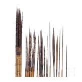 A collection of Papua New Guinean arrows