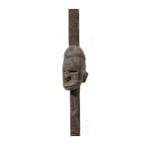 Four South Pacific ceremonial polearms