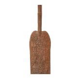 Four South Pacific ceremonial polearms
