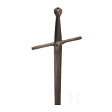 An executioner's sword, collectors replica in the style of the 17th century, 20th century