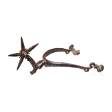 An elegant German wheeled spur, 17th century