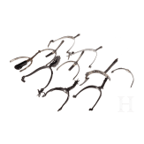 A small collection of spurs, 17th to 20th century