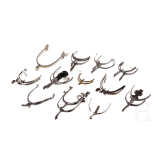 A small collection of spurs, 19th/20th century