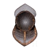 A Polish lobster-tailed pot helmet (zisch&auml;gge), circa 1650