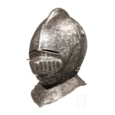 A German close helmet, historicism in 1510s style