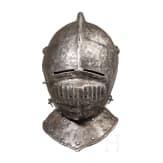 A German close helmet, historicism in 1510s style
