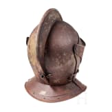 A close helmet, collector's replica in the style of the 17th century