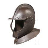 A German cuirassier's helmet in 1620s style