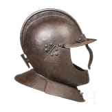 A German cuirassier's helmet in 1620s style