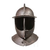 A German cuirassier's helmet in 1620s style