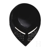 Two helmets, modern collector's replicas