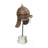 A Polish miniature scale helmet in 17th century style, circa 1900