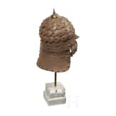 A Polish miniature scale helmet in 17th century style, circa 1900