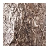 A cast iron breast plate, historicism in the style of the 16th century