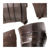 A collection of German armour parts, 2nd half of the 16th century