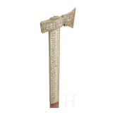 A Hungarian parade axe, 19th/20th century
